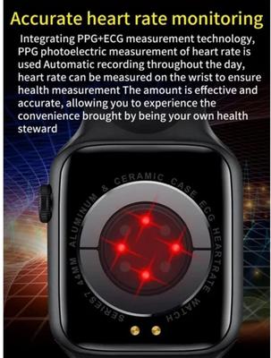 Stylish Smart Watch - 1 Pcs Silicone Fitness Tracker in Black, Red & Multicolor