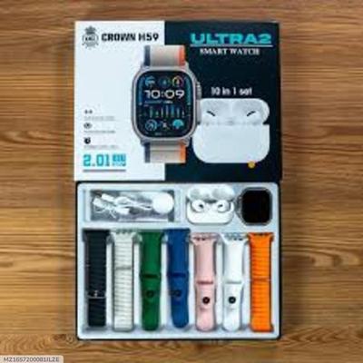 Smart Watch Model- 1 Smart Watch, 1 Smart Wristband & Charger Included