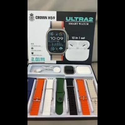 Smart Watch Model- 1 Smart Watch, 1 Smart Wristband & Charger Included